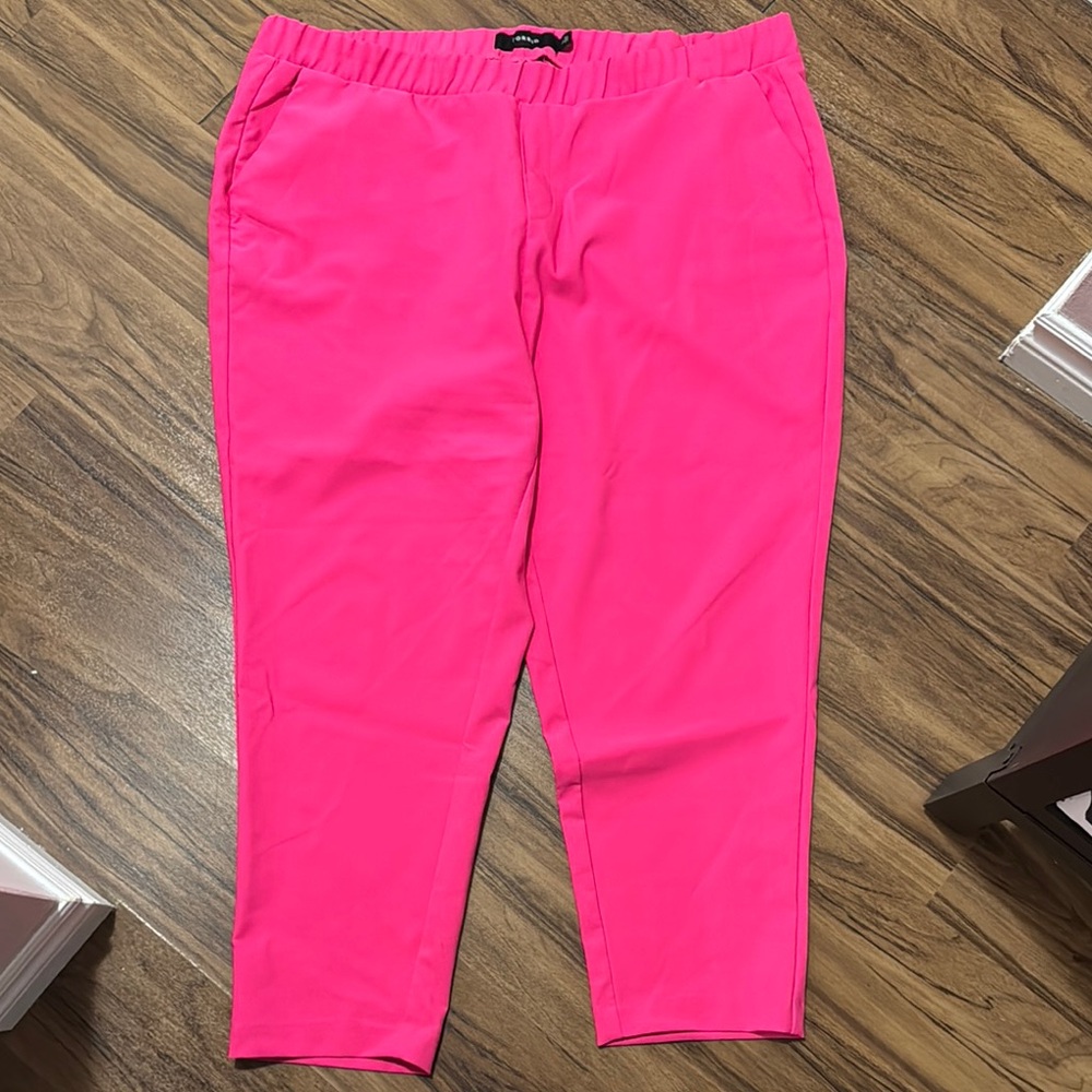 Torrid Vibrant Pink Pants